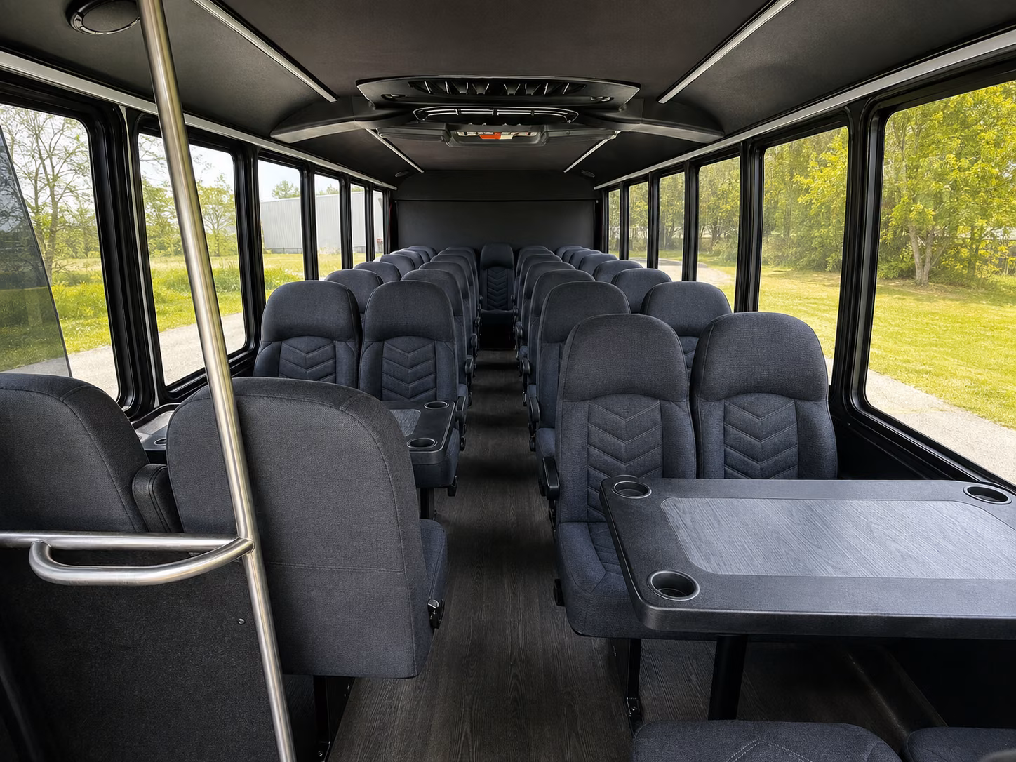costa mesa 20 passenger minibus interior