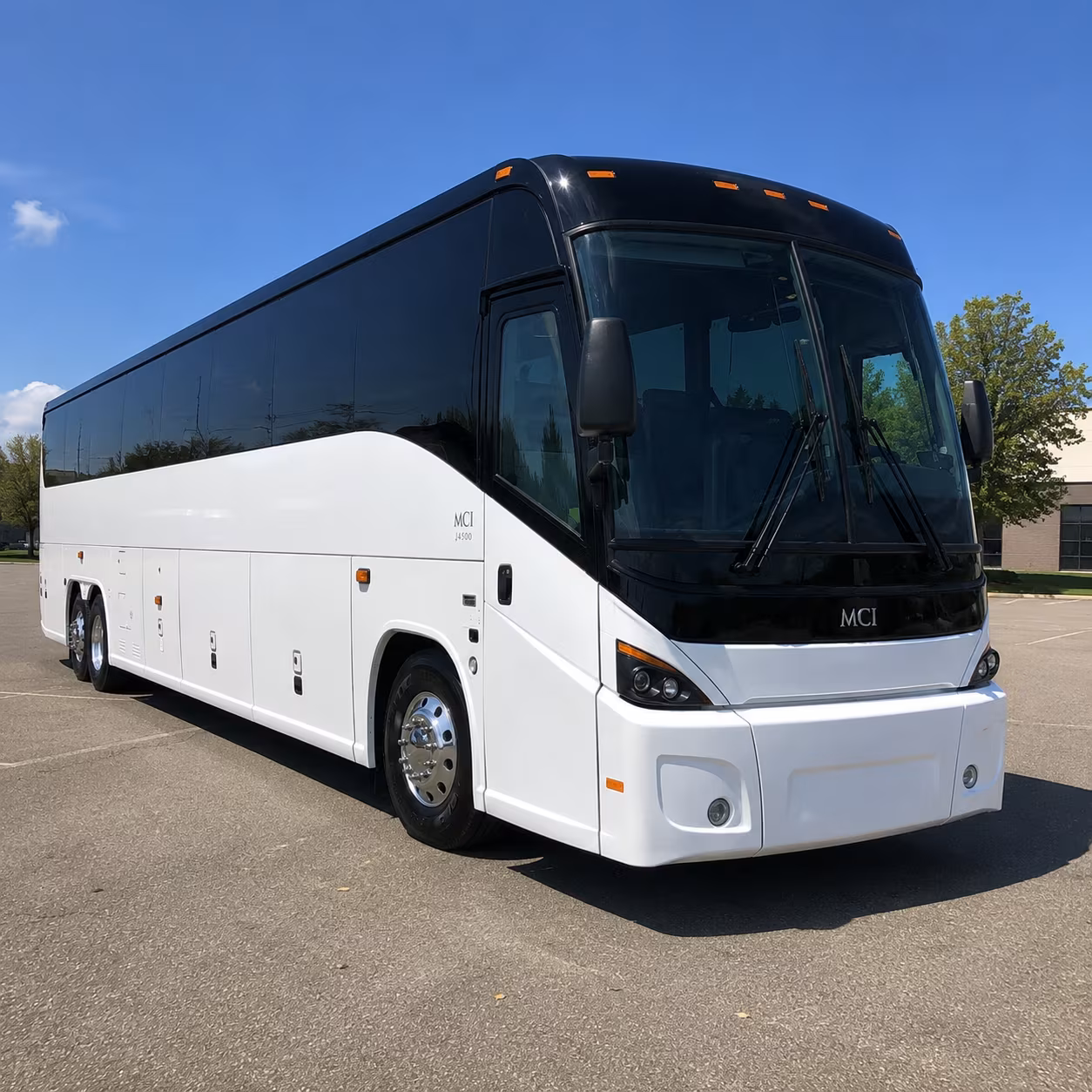 costa mesa 45 passenger charter bus