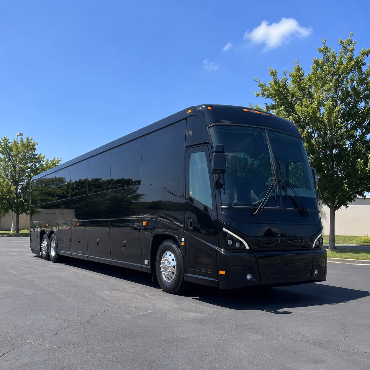 costa mesa 56 passenger charter bus