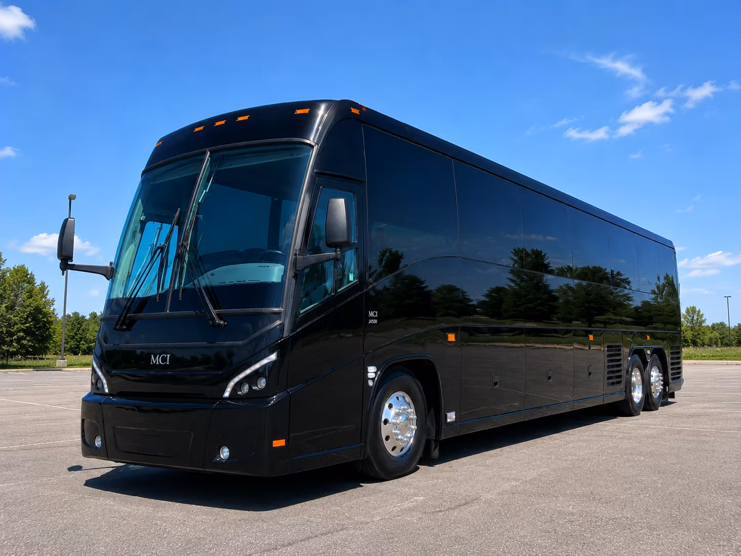 costa mesa convention charter bus rental