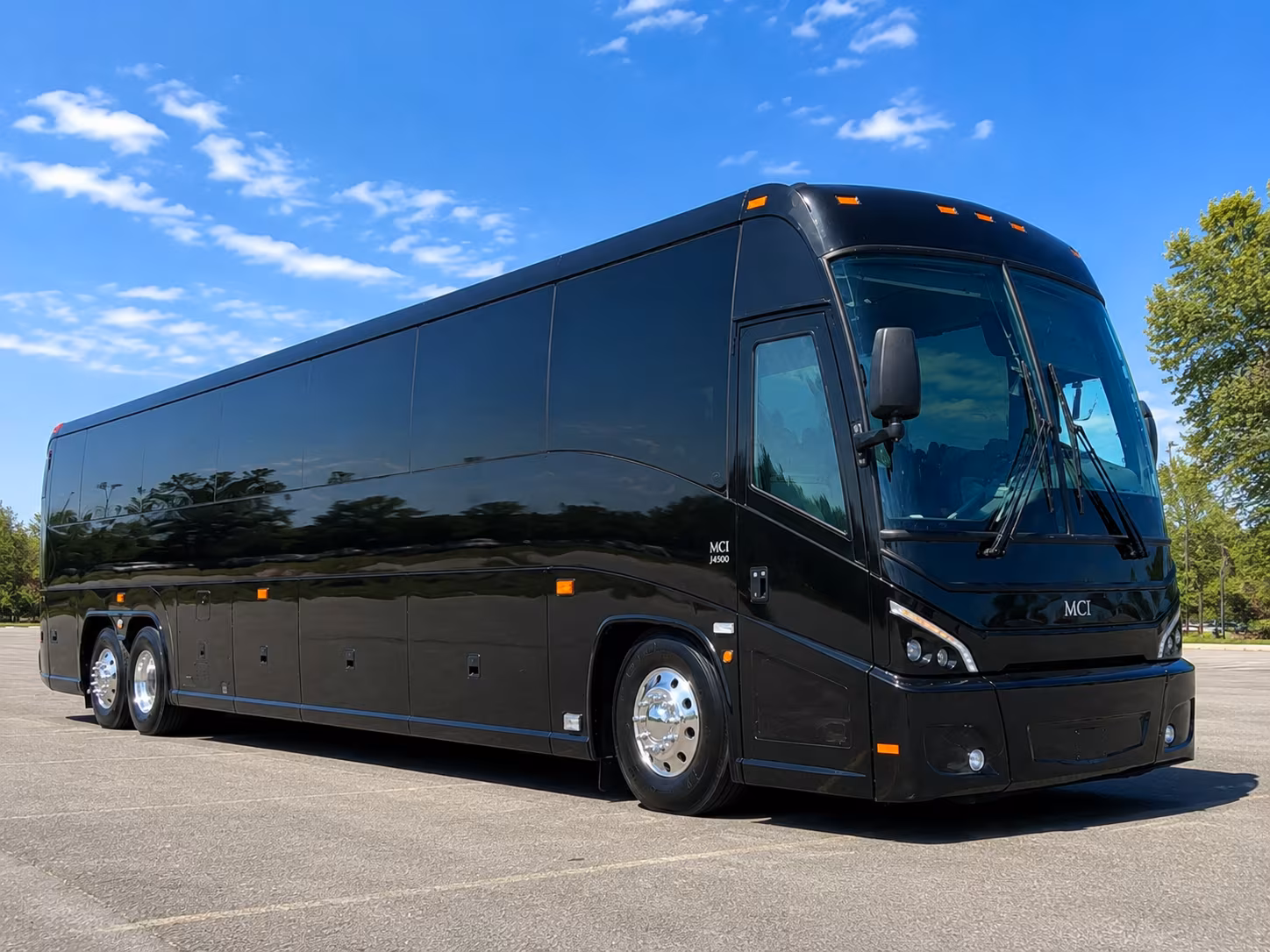 costa mesa government military charter bus rental