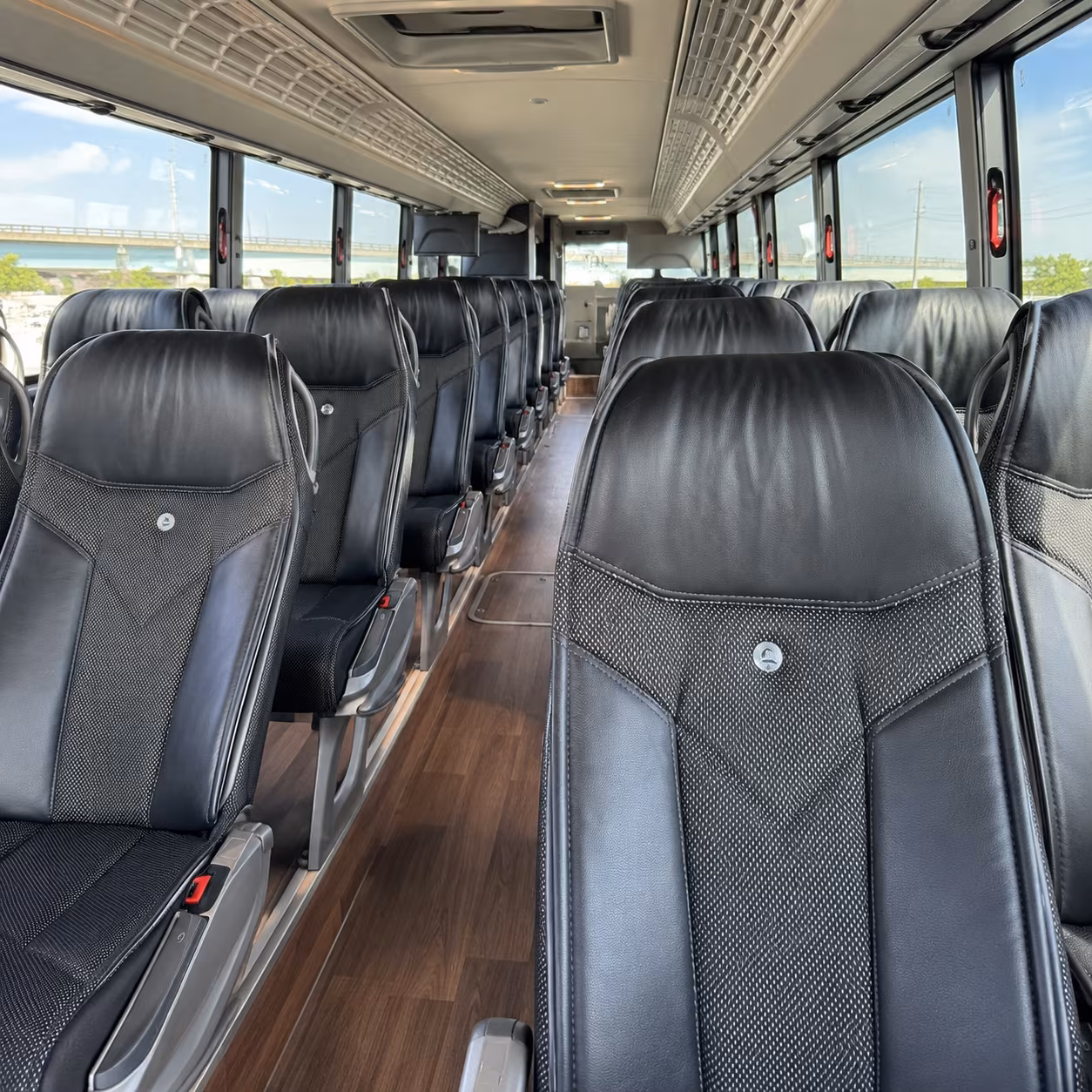 costa mesa long distance charter bus rental