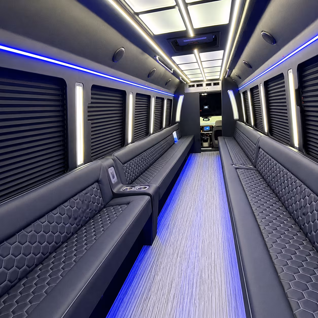 costa mesa party bus inside
