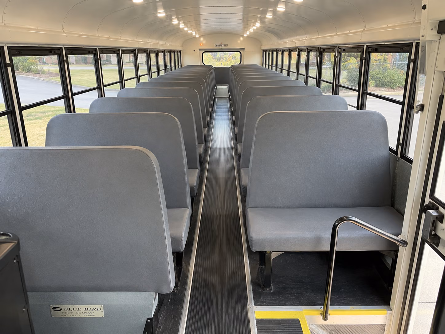 costa mesa school bus interior