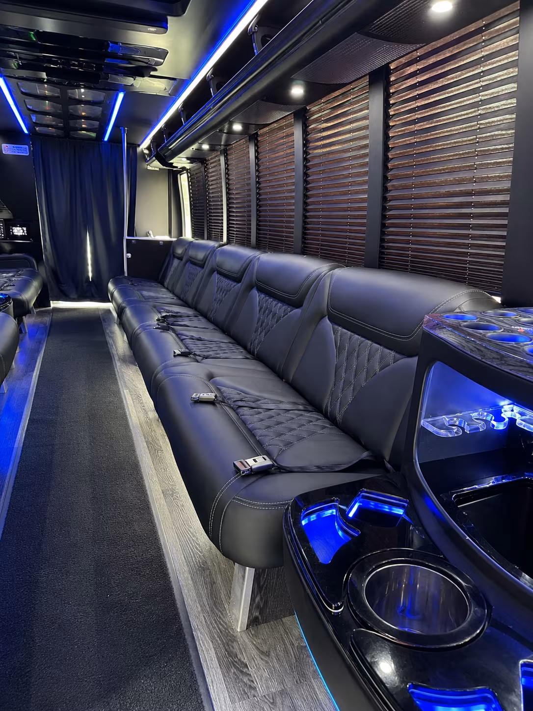 costa mesa sporting event party bus rental