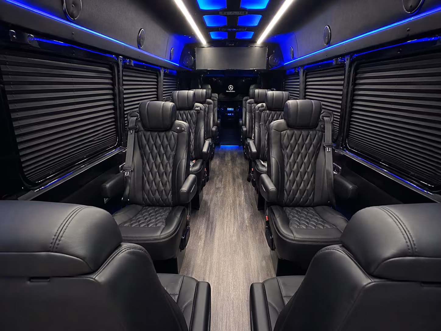 costa mesa sprinter van with driver interior