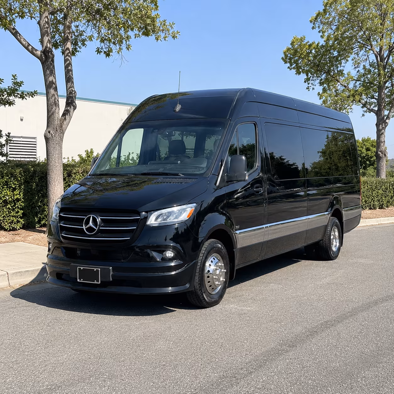 costa mesa sprinter van with driver