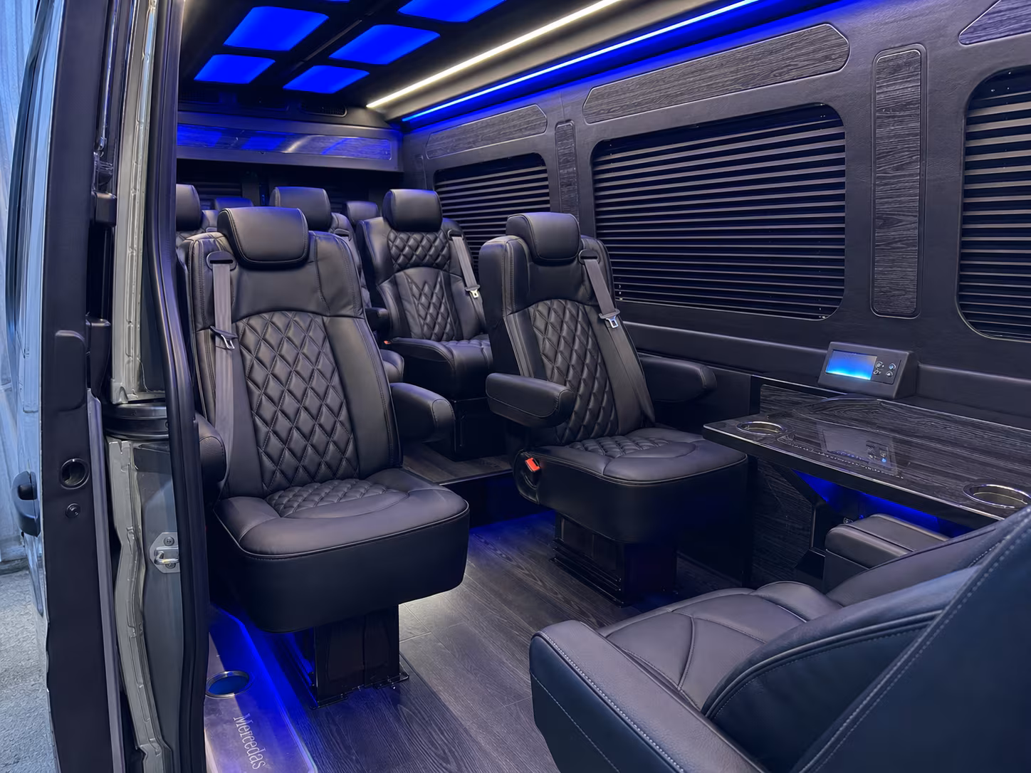 sprinter van transportation for groups and events across costa mesa